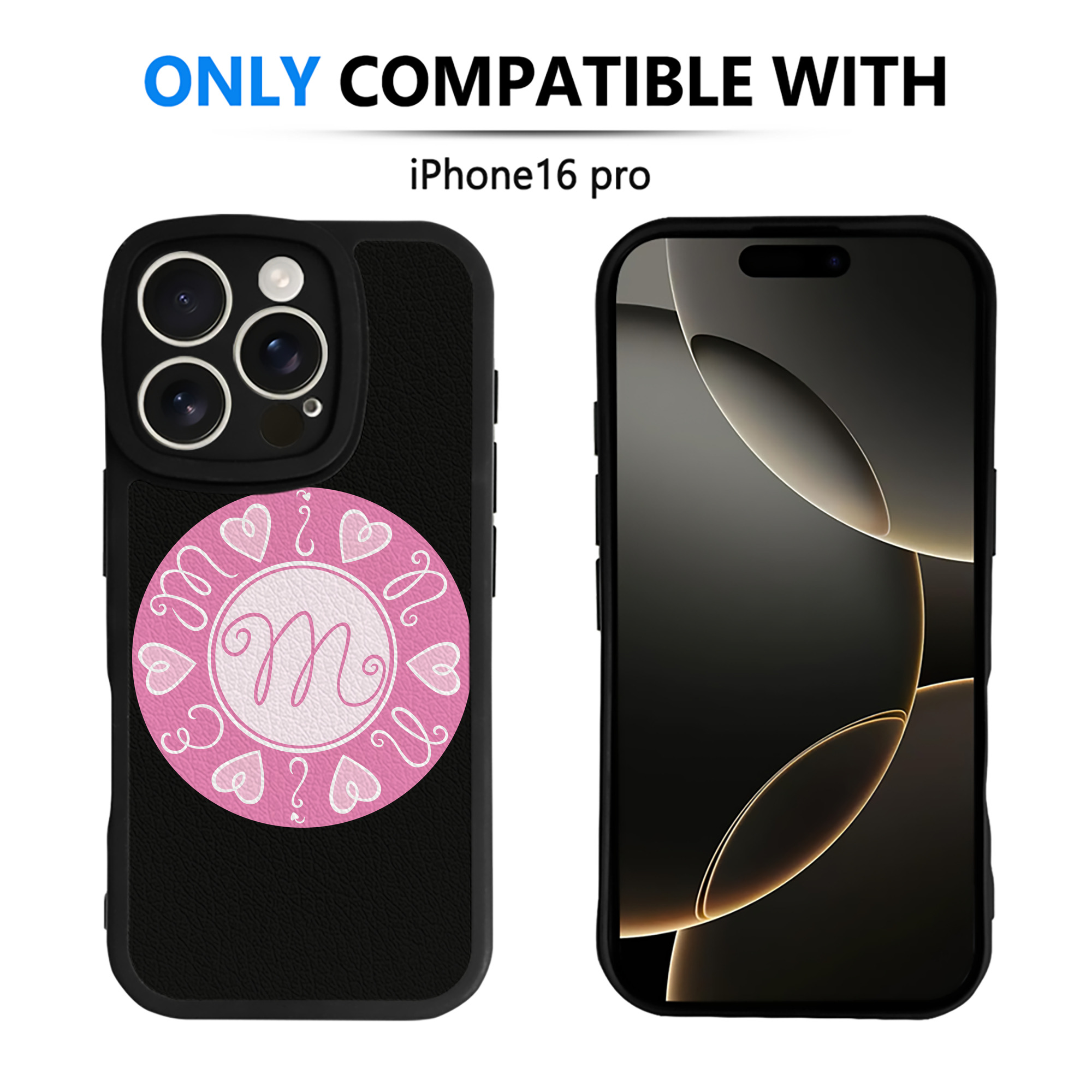（画像用） ミッキーマウス Mickey Mouse 【iPhone 16シリーズ対応】シリコンスマホケース（レザー調） 材質：シリコン